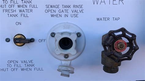 rv black tank flush valve|rv black water system diagram.